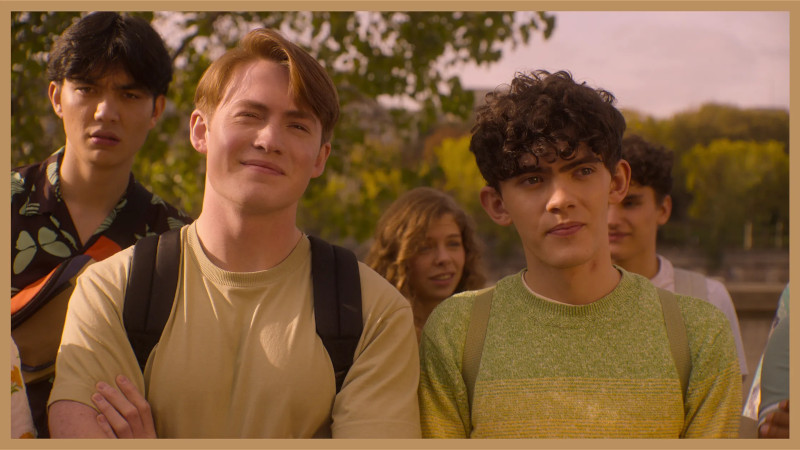 Image tirée de la série Heartstopper de Alice Oseman (2022-2024)